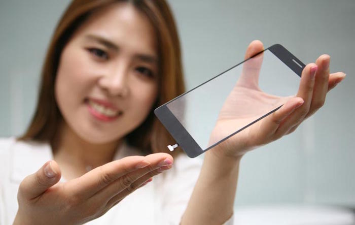 LG intègre son capteur d'empreintes digitales sous l'écran du smartphone