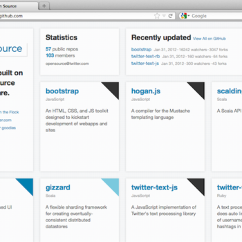twitter renouvelle sa page github afin detendre son reseau 1