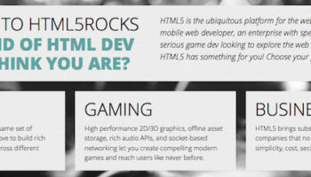un nouveau look pour html5rocks com 1
