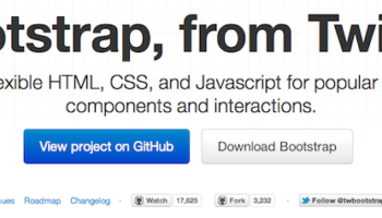 utiliser twitter bootstrap pour votre application web locale 1