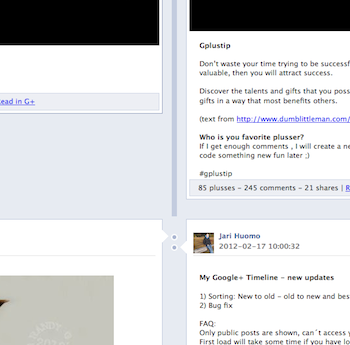 voici comment vos publications google pourraient safficher sur la timeline de facebook 1