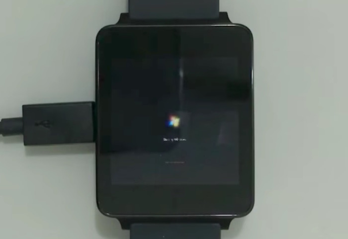 Windows 7 peut démarrer sur votre smartwatch Android Wear en 3 heures