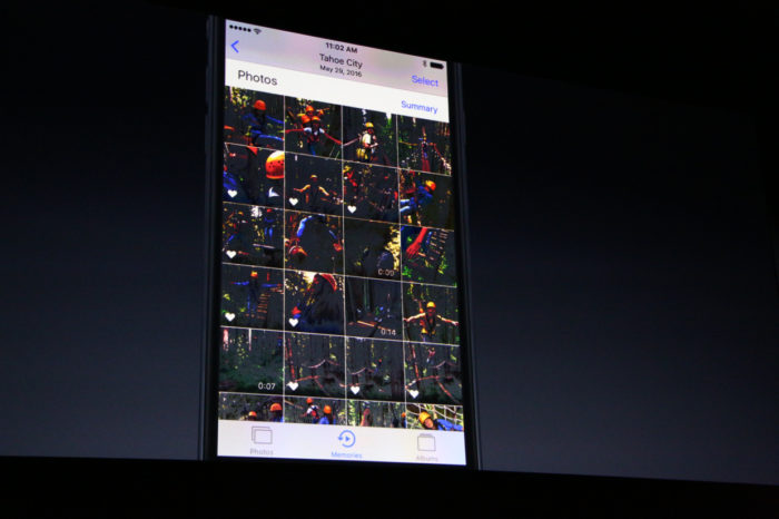 iOS 10 : Photos devient plus intelligent
