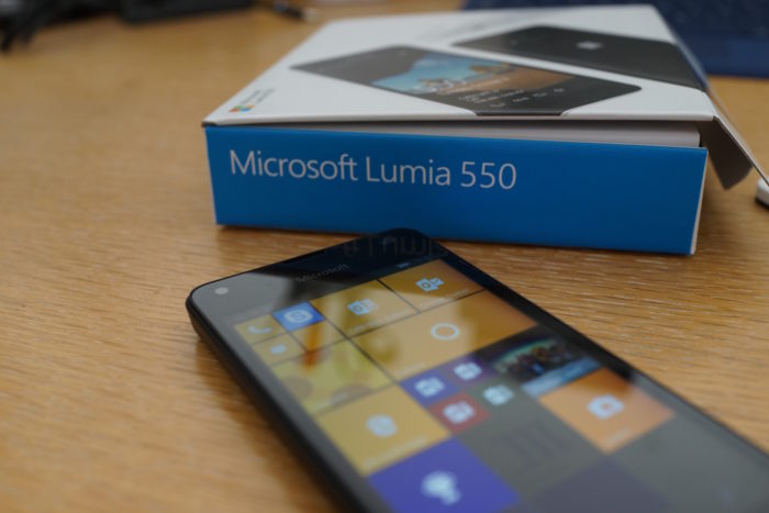 Lumia 550 : un bon smartphone