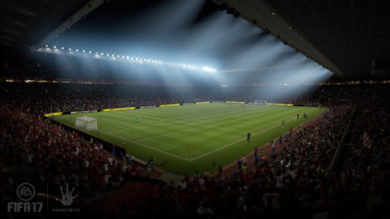 FIFA 17 Old Trafford night