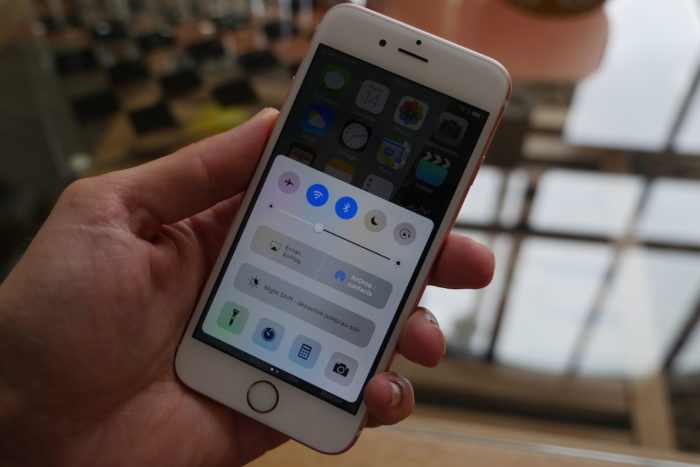 iOS 10 : un centre de contrôle plus épuré