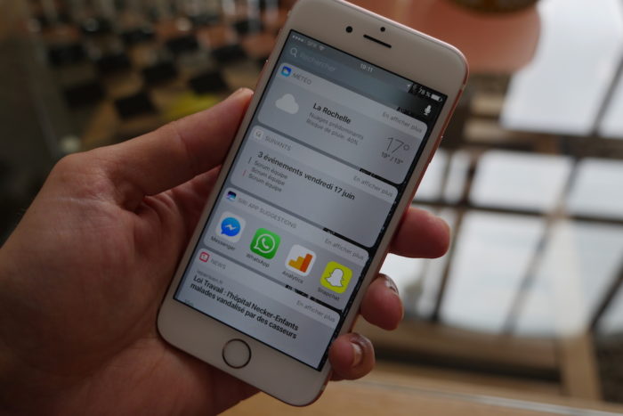 Prise en main d'iOS 10 : une première bêta déjà convaincante 50 iOS 10 : widgets