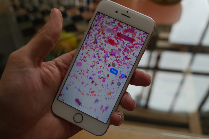 Prise en main d'iOS 10 : une première bêta déjà convaincante 52 iOS 10 : iMessage permet d'ajouter un peu de fantaisie