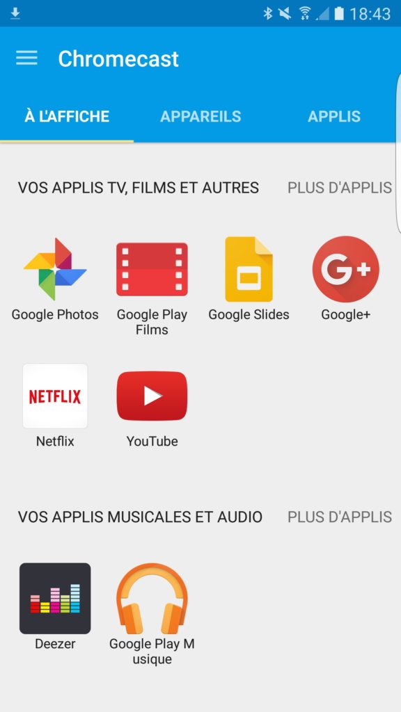 Test du Google Chromecast (2015) : plus coloré et plus fiable 36 Screenshot 20160320 184350