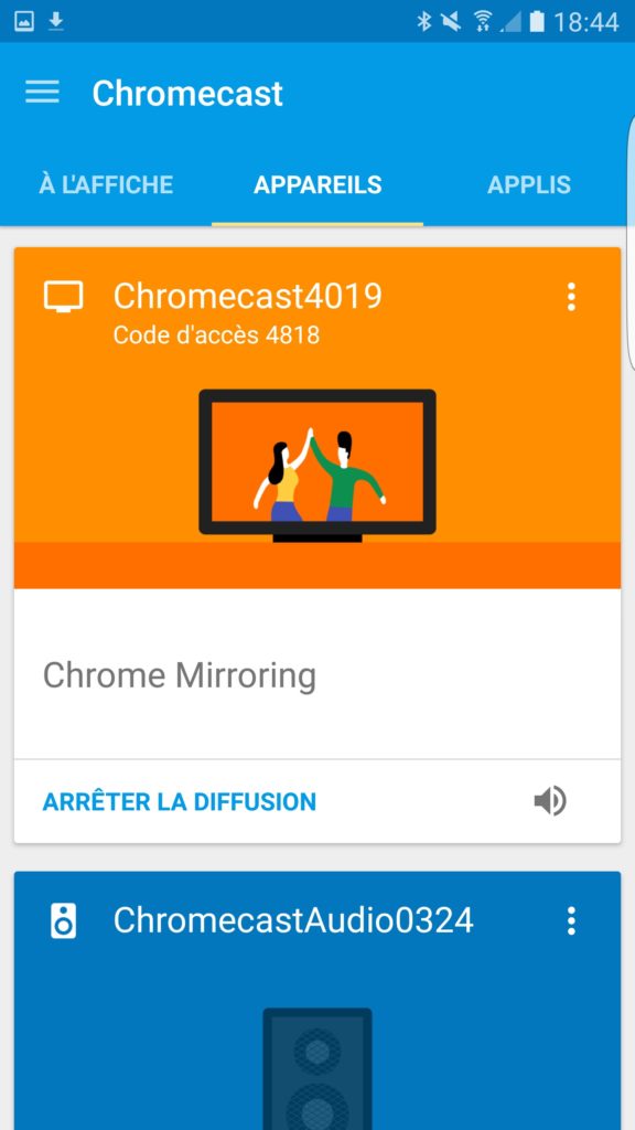 Test du Google Chromecast (2015) : plus coloré et plus fiable 37 Screenshot 20160320 184405