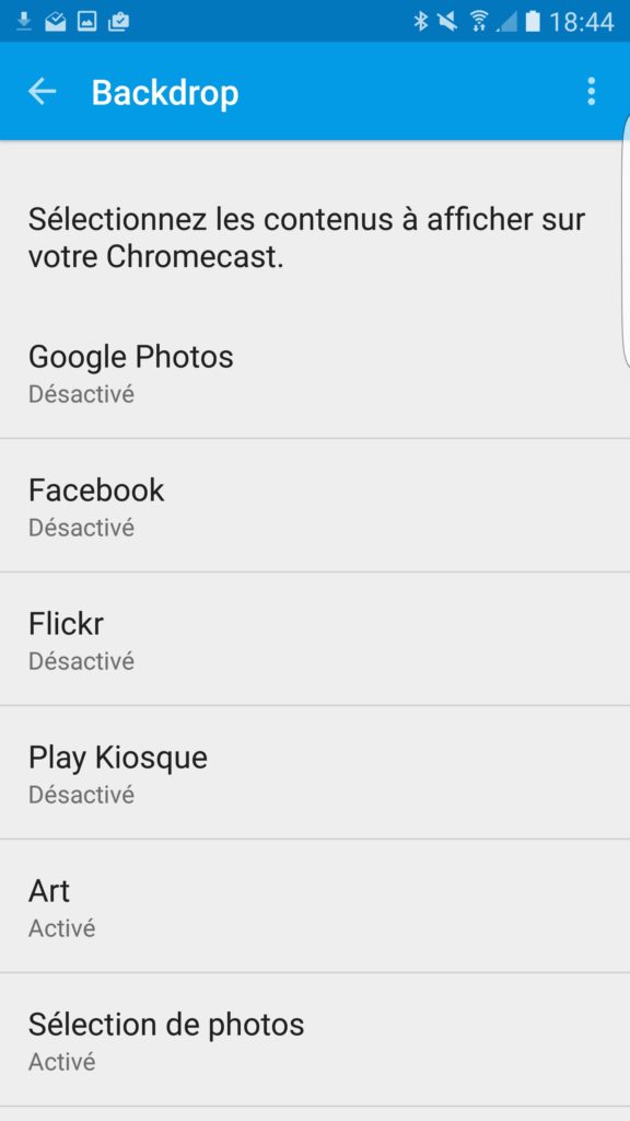 Test du Google Chromecast (2015) : plus coloré et plus fiable 39 Screenshot 20160320 184459