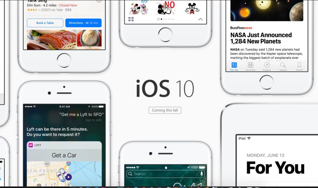 ios 10 iphone ipad non compatibles 1