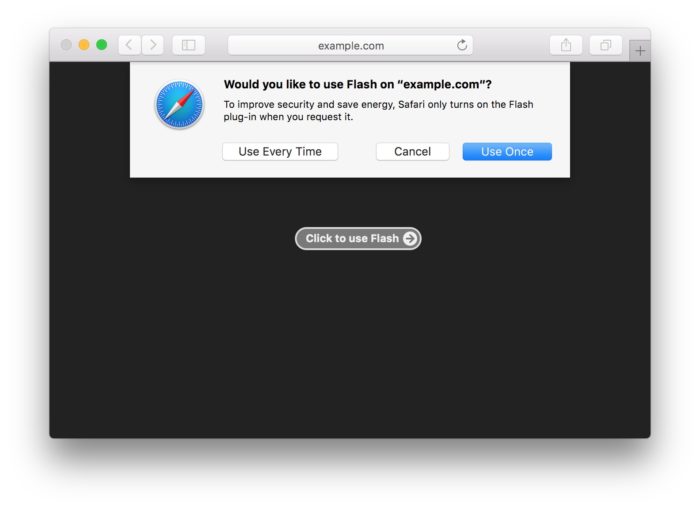 macOS Sierra abandonne Flash pour pousser le HTML5 dans Safari 10 50 Safari 10 va abandonner Flash