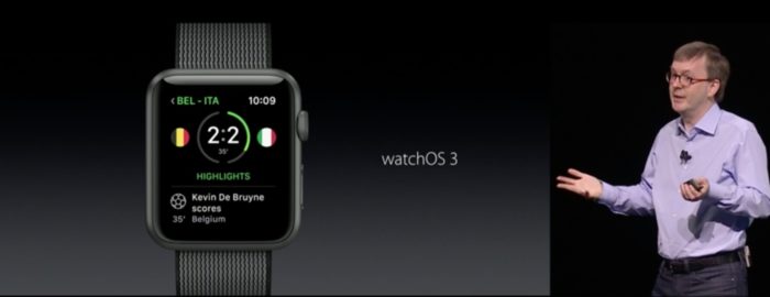 watchOS 3 devient plus rapide