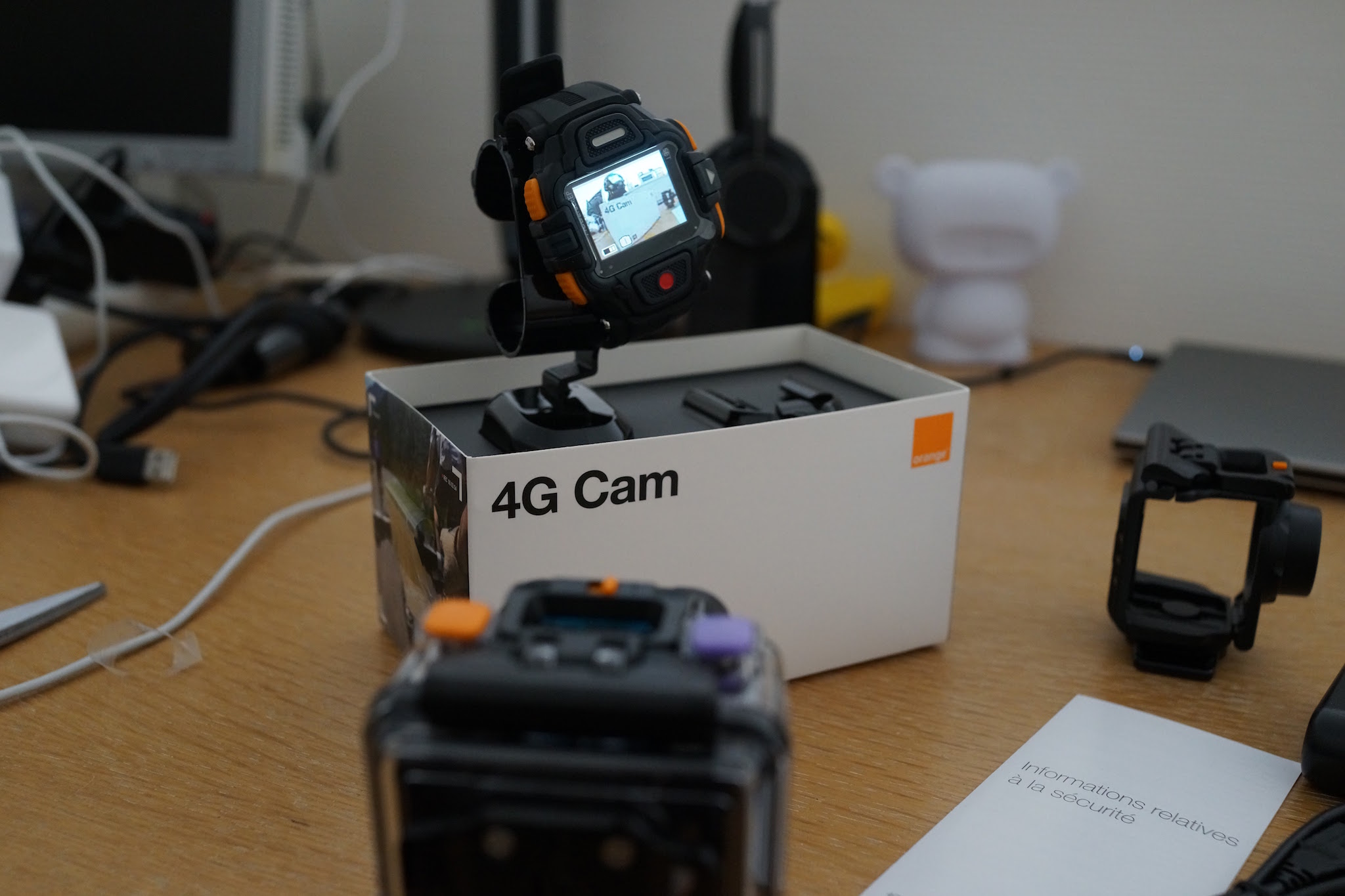 Test de la Orange 4G Cam : une caméra d’action idéale pour le live