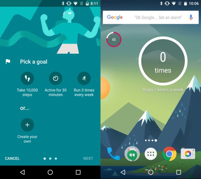 Google Fit s'offre un nouveau design