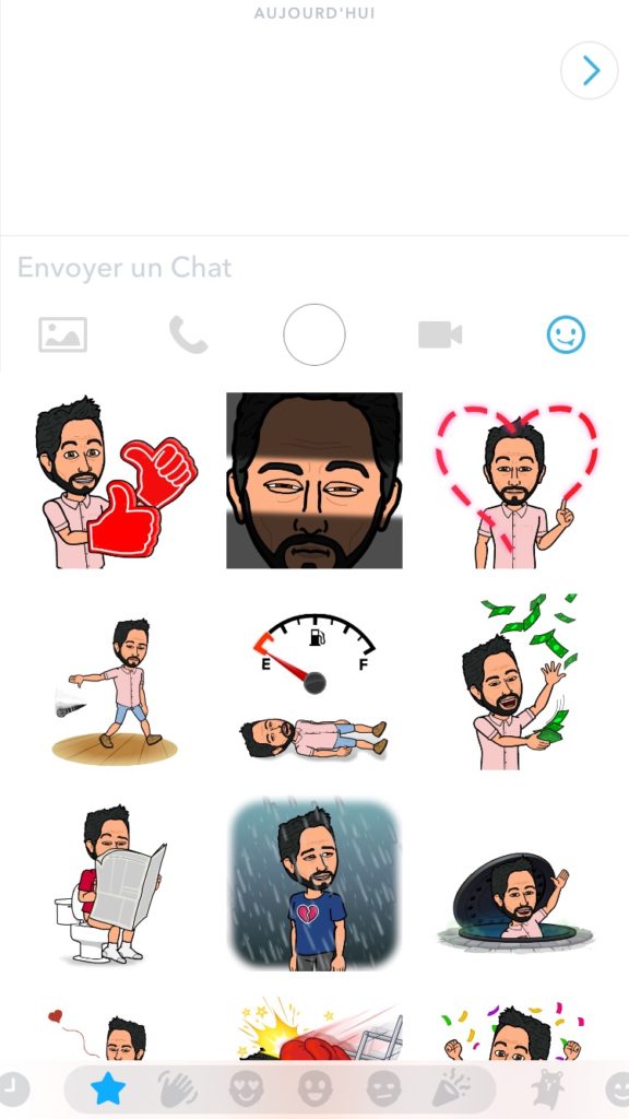 Snapchat permet de suggérer des comptes à suivre, et intègre Bitmoji 53 IMG 0557