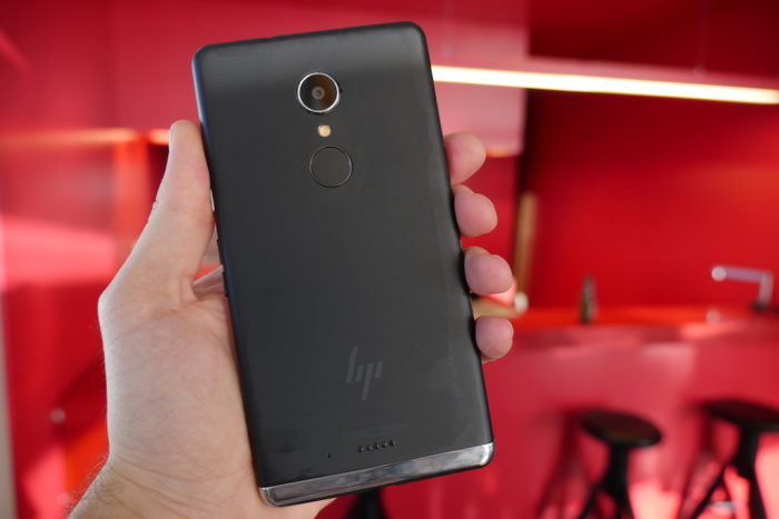 HP Elite x3 : vue de dos