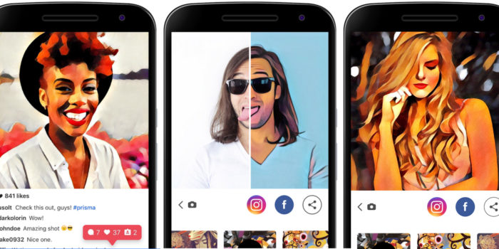 Prisma arrive sur Android