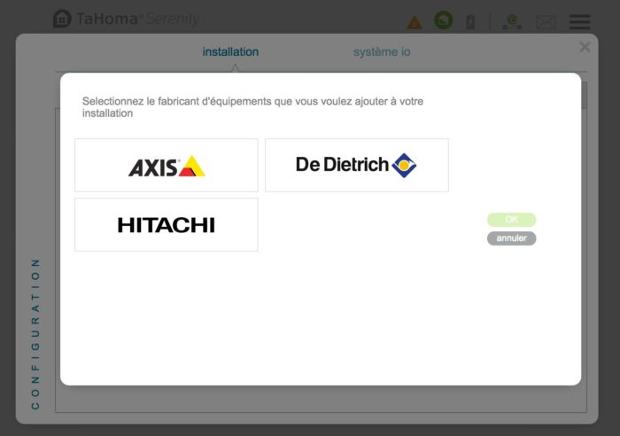 Somfy TaHoma : de multiples protocoles 