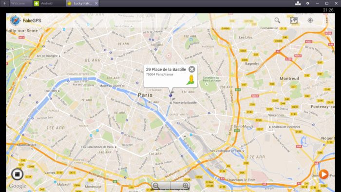 Comment jouer à Pokémon GO sur votre PC Windows 58 FakeGPS Plan