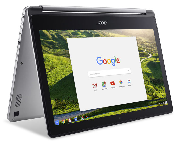 Acer Chromebook R 13 : mode tente