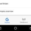 Google Now Dashboard