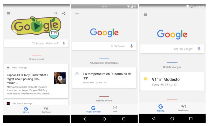 Google Now pourrait être doté d'un Dashboard (Tableau de bord)