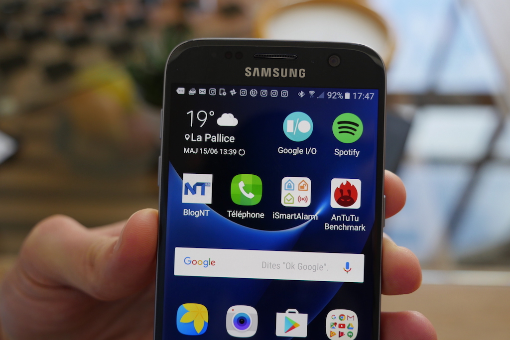 Samsung Galaxy S7 : l'écran est juste sublime
