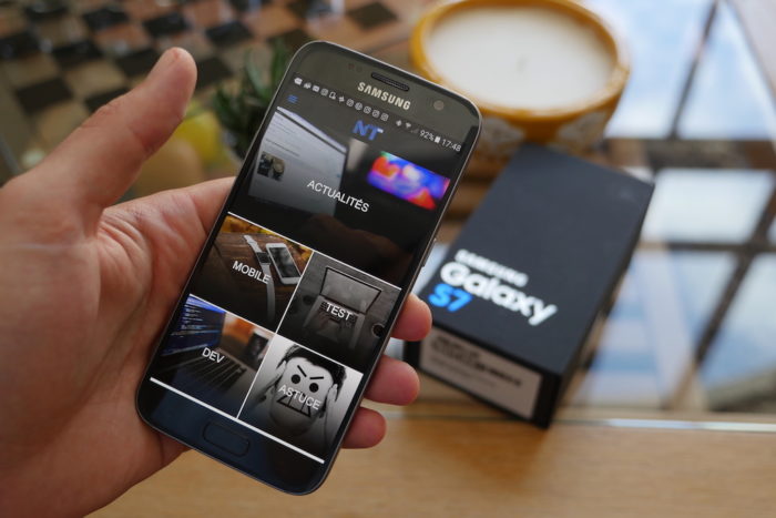 Test du Samsung Galaxy S7 : le fleuron 2016 venu de Corée 62 Application du BlogNT