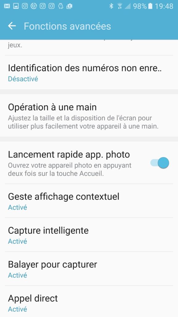 Test du Samsung Galaxy S7 : le fleuron 2016 venu de Corée 49 Screenshot 20160619 194853