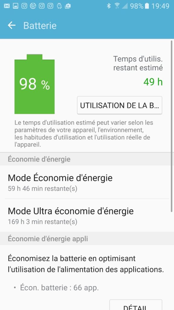 Test du Samsung Galaxy S7 : le fleuron 2016 venu de Corée 71 Screenshot 20160619 194956