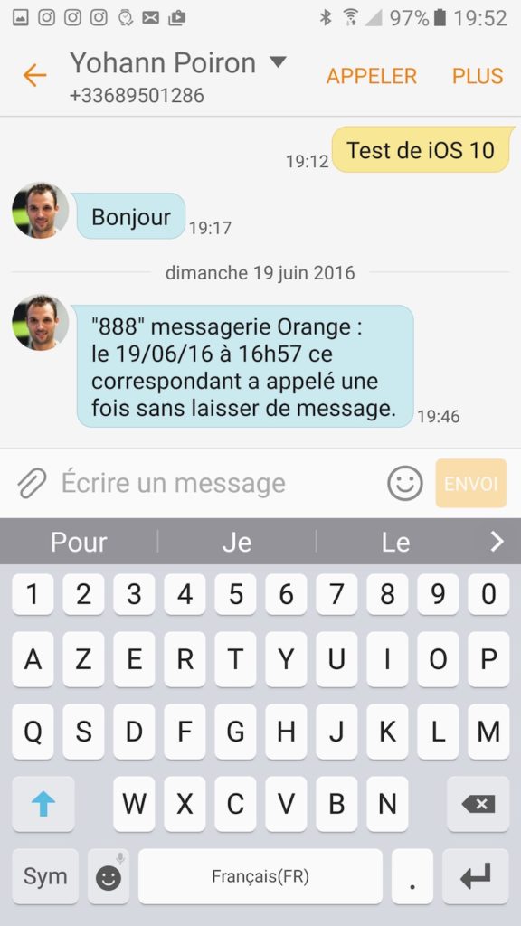 Test du Samsung Galaxy S7 : le fleuron 2016 venu de Corée 38 Screenshot 20160619 195213