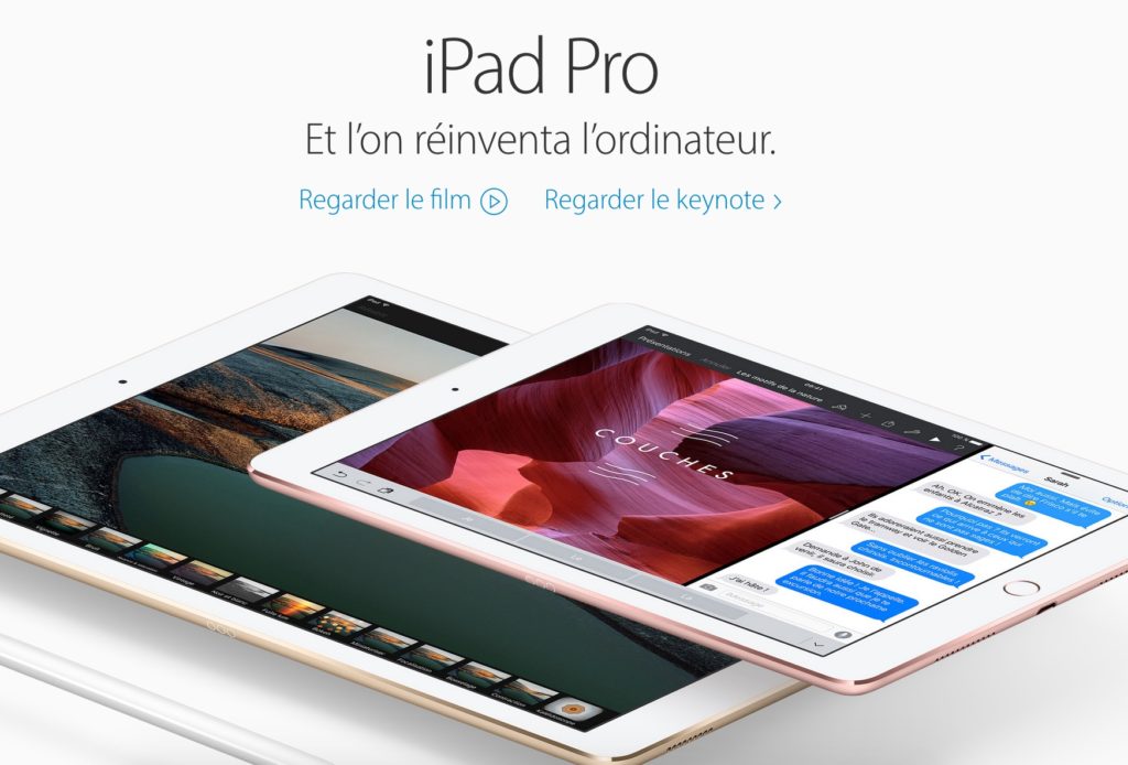 apple vante son ipad pro comme un ordinateur a part entiere