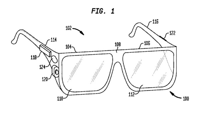 Allons-nous voir des Google Glass avec un panneau tactile sur le côté ?