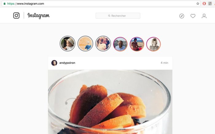 Les stories Instagram visiblent sur le Web grâce à une extension Chrome