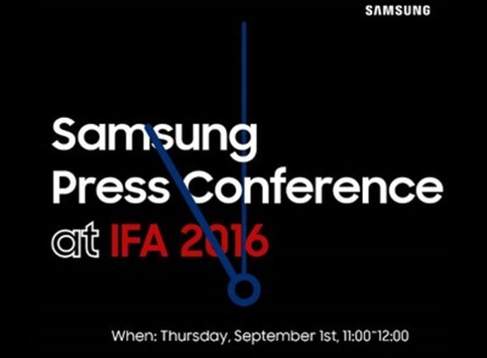 ifa 2016 invite samsung gear s3