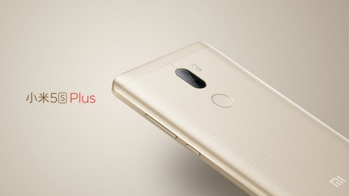 Xiaomi Mi 5s Plus : vue de dos