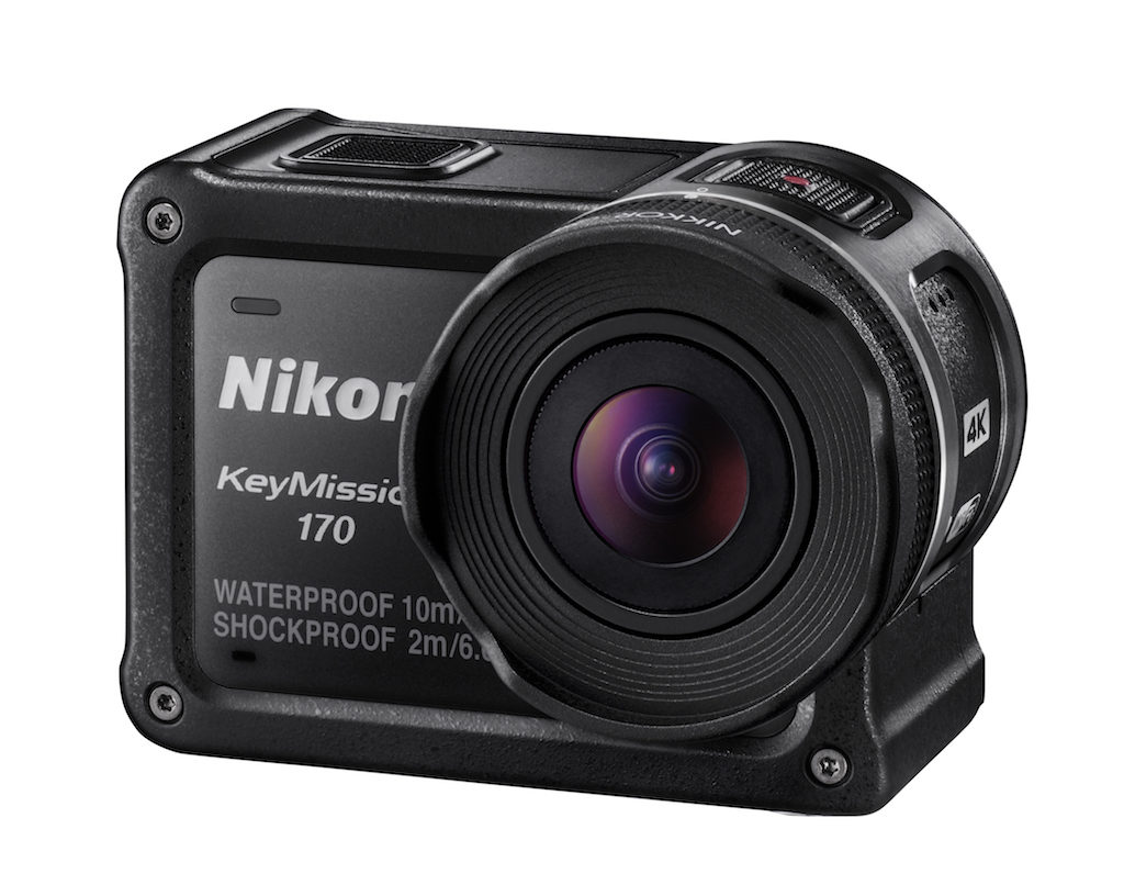 Photokina 2016 : Nikon dévoile sa seconde caméra d'action 4K 65 170 front left