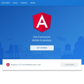 Angular Homepage