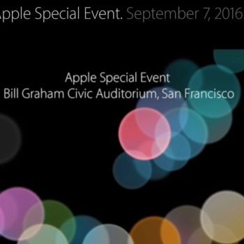 Apple Keynote iPhone 7