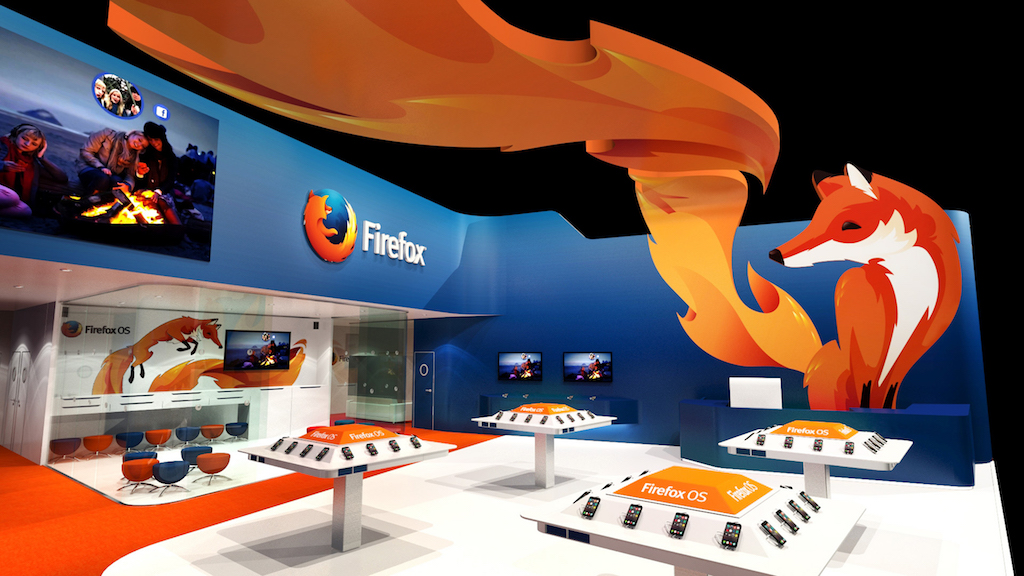 Mozilla MWC 2014 Booth