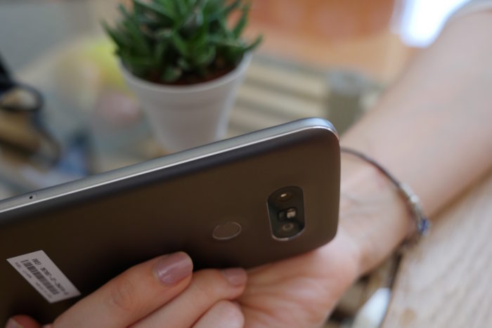 LG G5 : vue de droite