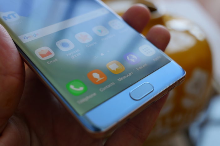 Le Galaxy Note 8 pourrait déjà être sur les chaînes d'assemblage 50 Galaxy Note 7 : bouton Home