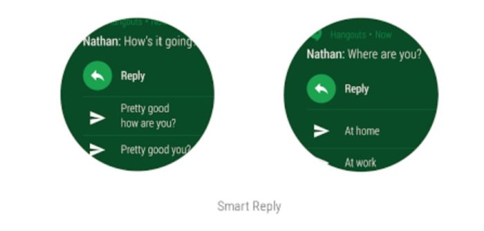 Android Wear 2.0 : ajout des réponses intelligentes