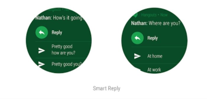 Google retarde la mise à jour majeure de Android Wear 2.0 à 2017 49 Android Wear 2.0 : ajout des réponses intelligentes