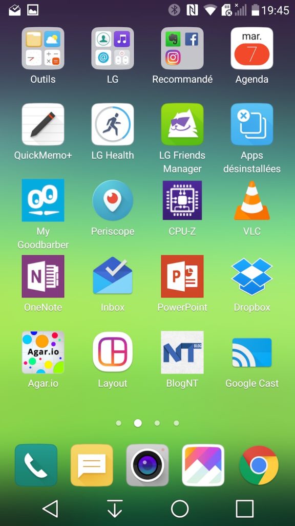 Test du LG G5 : un smartphone qui se démarque d'une industrie homogène ... 25 Screenshot 2016 06 07 19 45 40