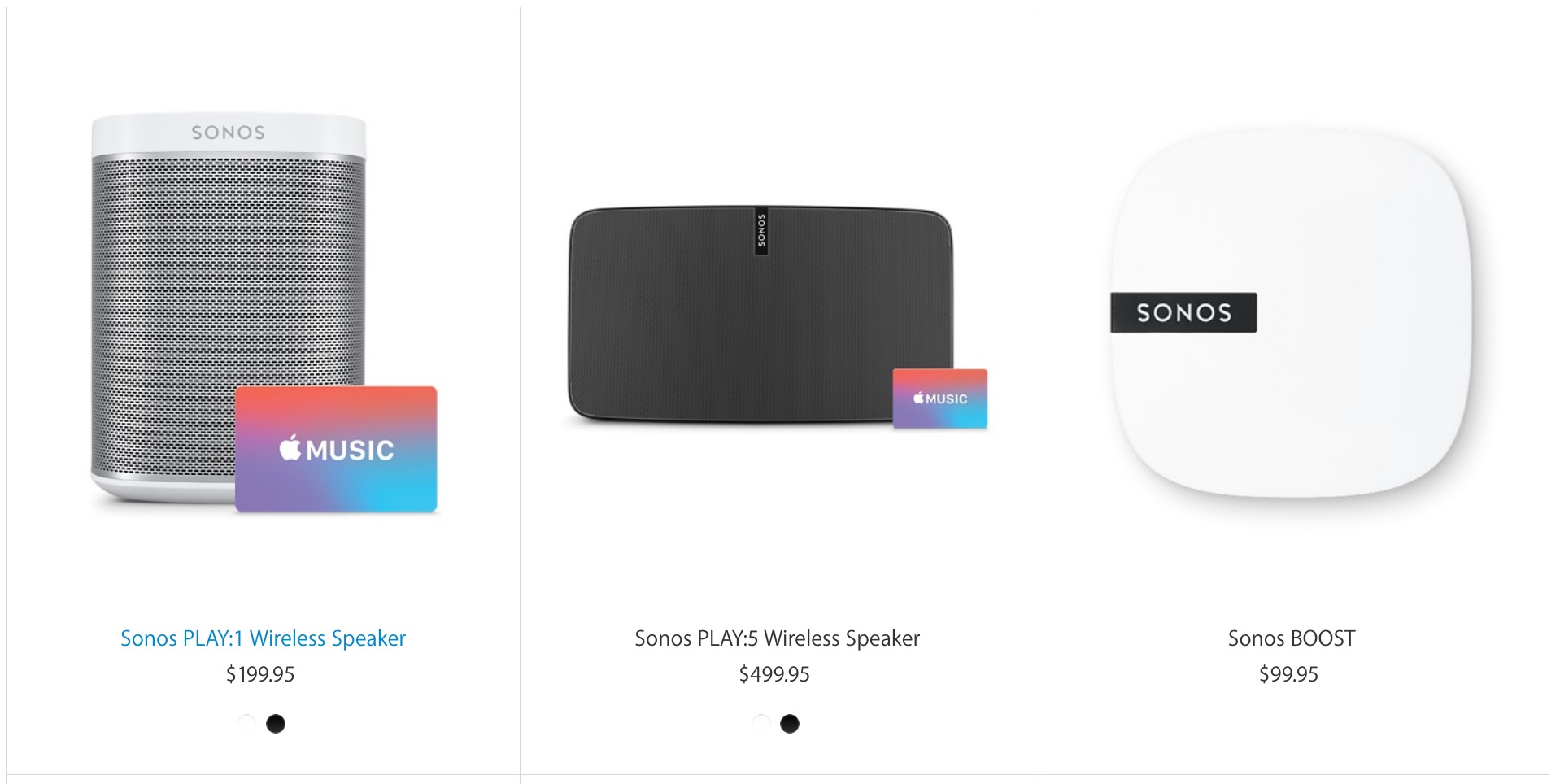 Sonos Apple Store