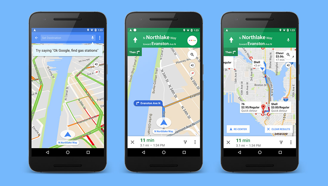 Google Maps sera accessible par commandes vocales