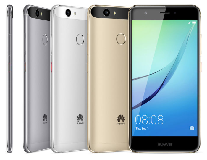 Huawei Nova : différents coloris